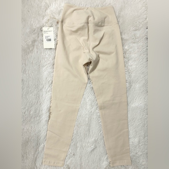 MATE The Label Organic Stretch Midi Leggings - Bone - Picture 12 of 14